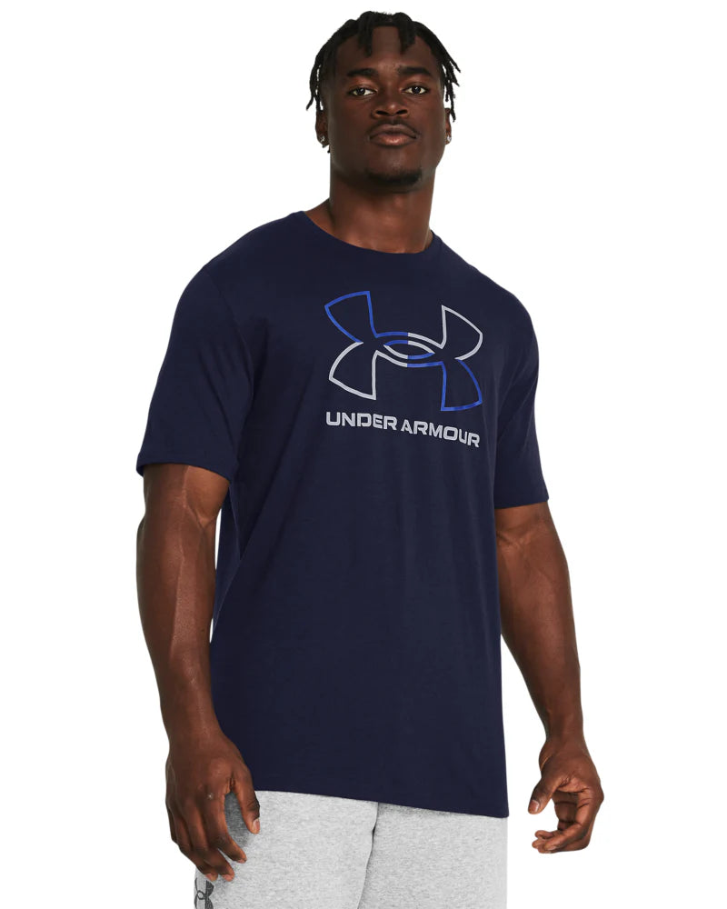 Under Armour T-shirt Midnight Navy Gray